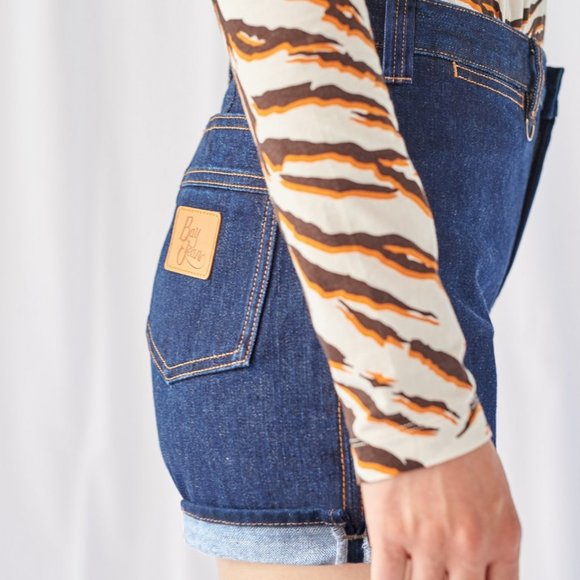 NWT M.I.H Jeans High Waisted Bay Short in Rinse 30 - Picture 4 of 16